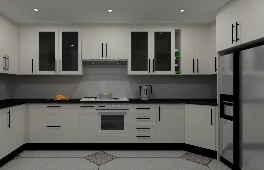 Premium finished kitchen after One Touch installation