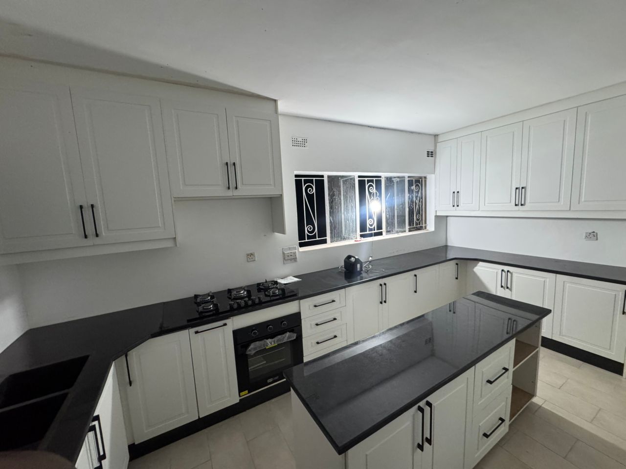 Gloss surface kitchen