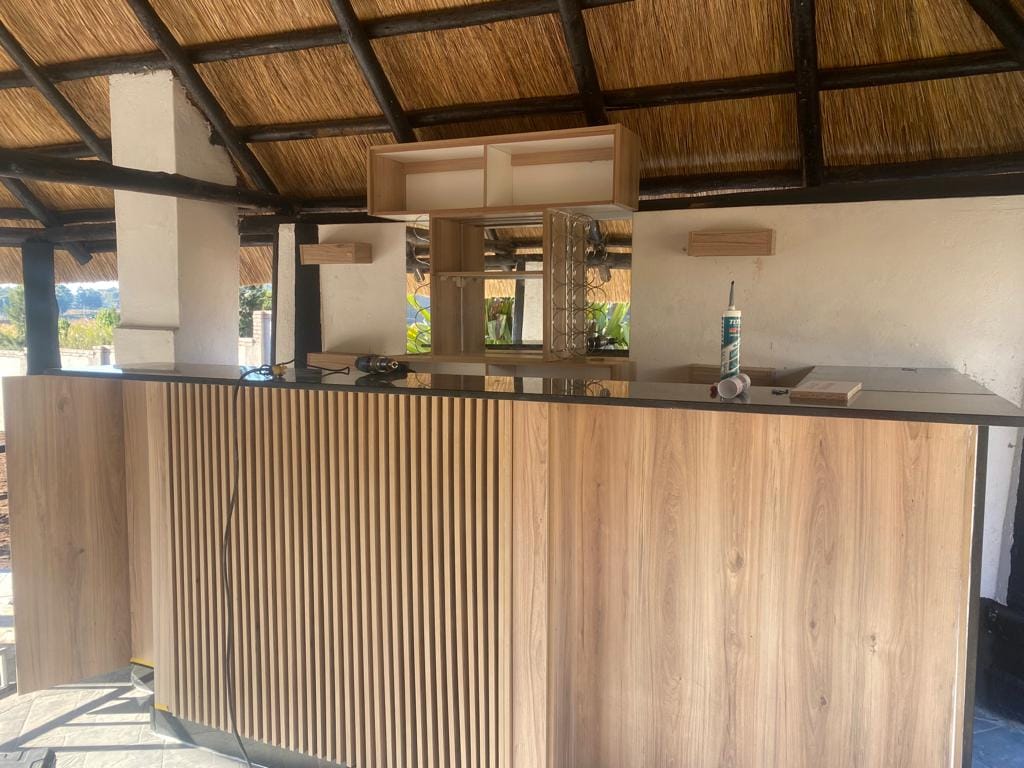 Retail counter installation