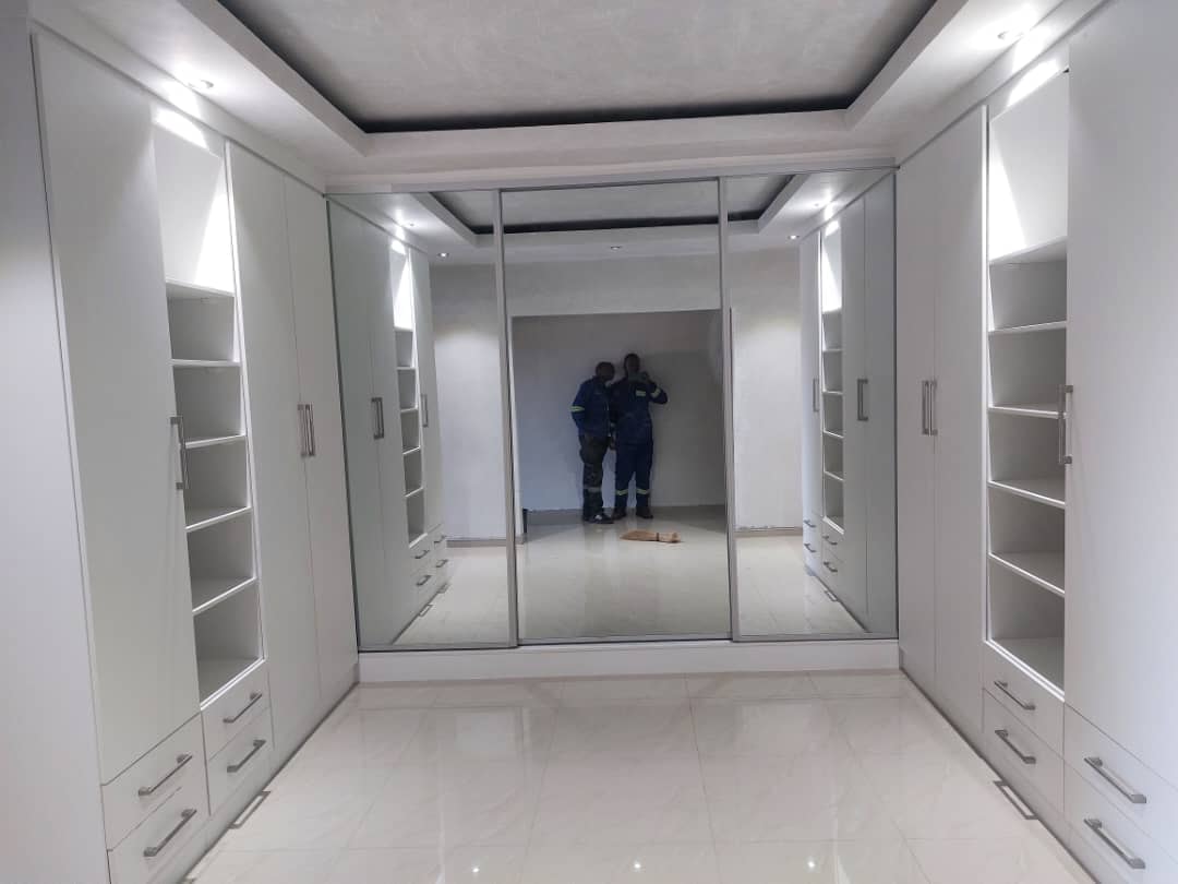 Modern wrap wardrobe